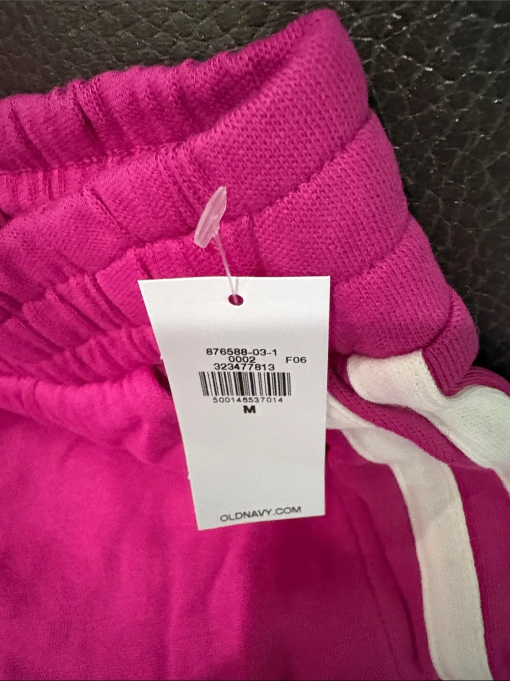 Old navy set of two sweat shorts in dragon fruit and lilac 5 in inseam
